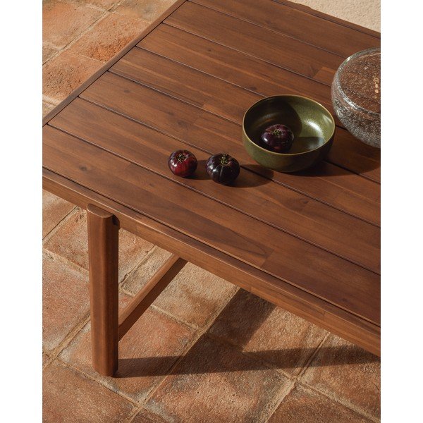 Zahradní jídelní stůl s deskou z akácie 100x200 cm Itani – Kave Home-image-2