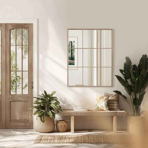 Nástěnné zrcadlo 69x95 cm Joel – Styler-image-1