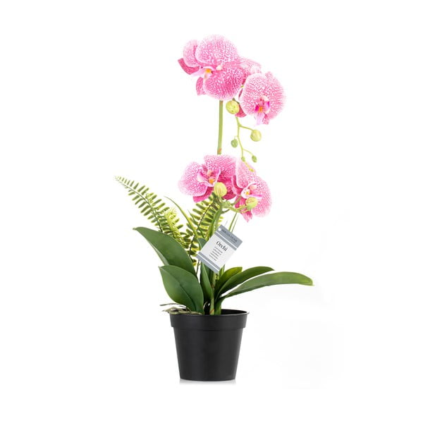 Umělá květina (výška 55 cm) Orchid – AmeliaHome