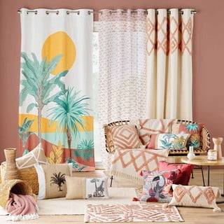 Růžovo-krémový pratelný koberec 60x90 cm Athena – douceur d'intérieur
