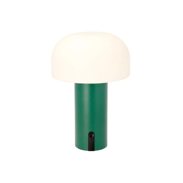 Bílá/zelená LED stolní lampa (výška 22,5 cm) Styles – Villa Collection-image-1