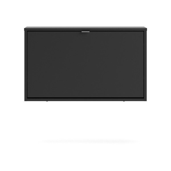 Černý výklopný závěsný botník Shoes – Tvilum-image-2