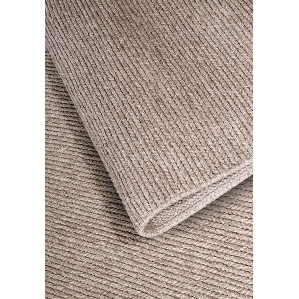 Světle hnědý ručně tkaný vlněný koberec 80x150 cm Francois – Villeroy&Boch-image-4