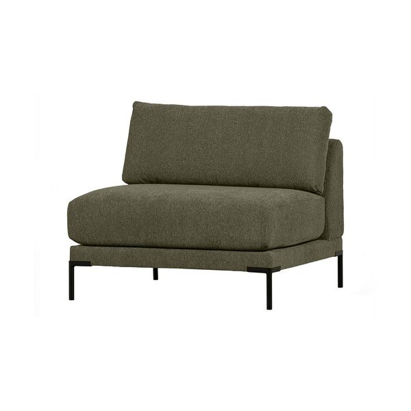 Khaki modul pohovky (středový díl) Couple – WOOOD