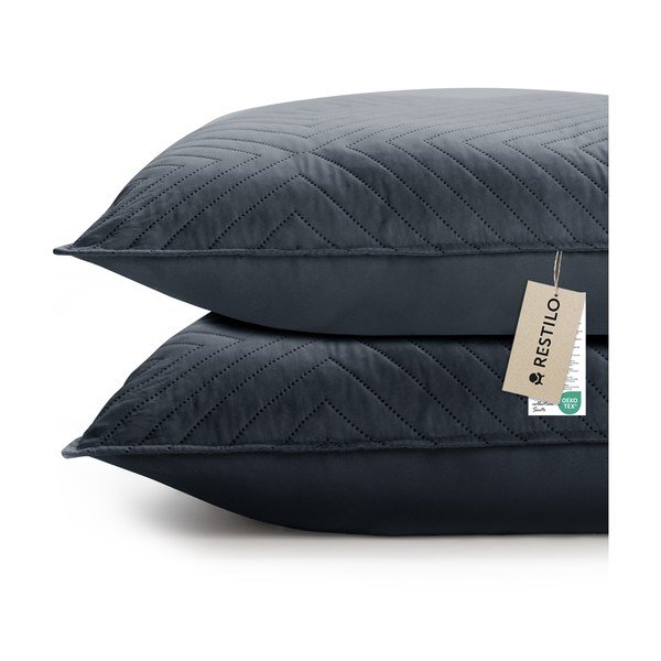 Povlaky na polštáře v sadě 2 ks z mikrovlákna 45x45 cm Softa – Restilo
