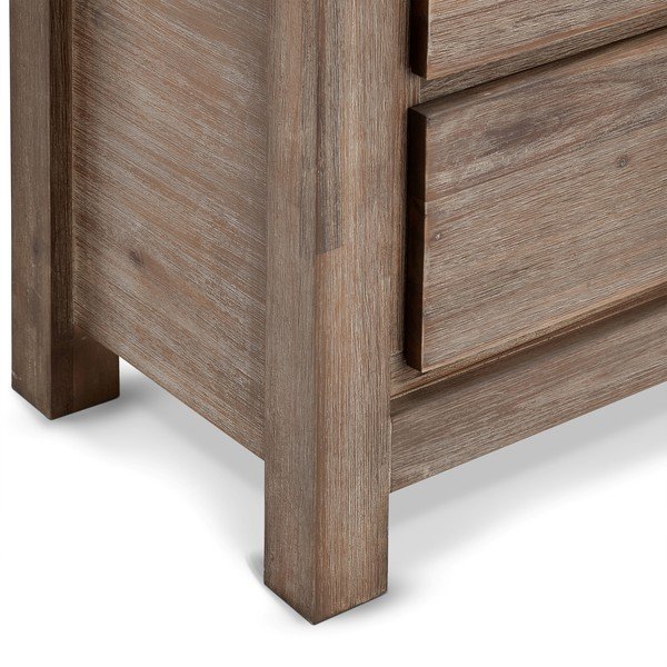 Knihovna z akáciového dřeva Furnhouse Alaska-image-4