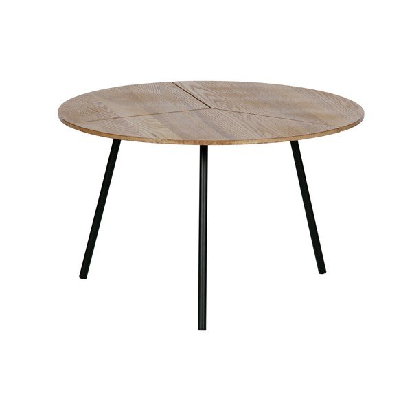 Hnědý konferenční stolek WOOOD Rodi, ⌀ 60 cm-image-1