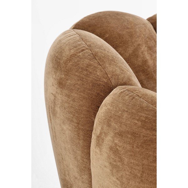 Hnědé křeslo Tulip – Bizzotto-image-1