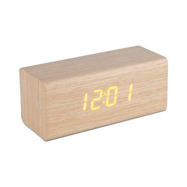 Digitální stolní budík Timber – Balvi