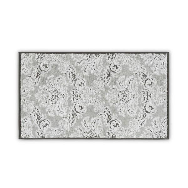 Světle šedý bavlněný ručník 33x33 cm Damask – Foutastic