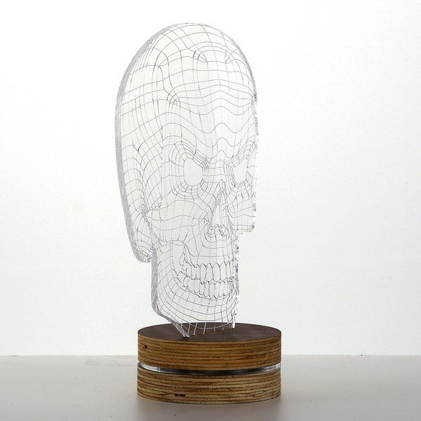 3D stolní lampa Bad Skull-image-1