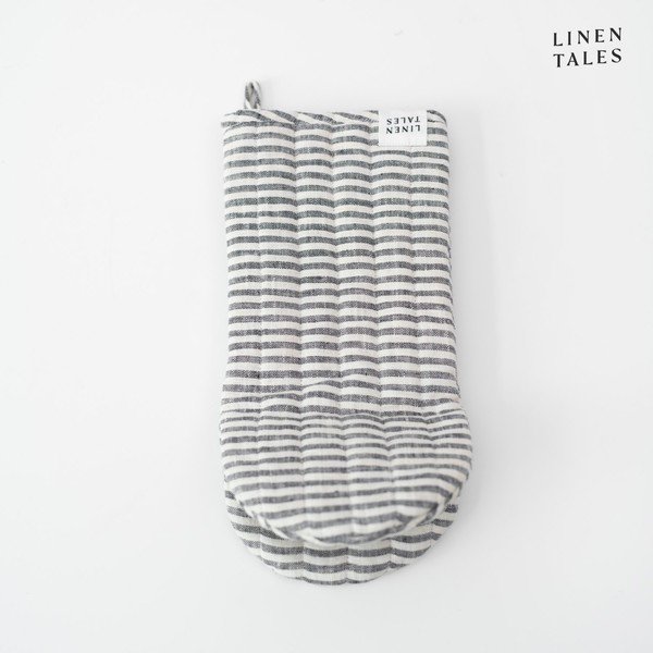 Lněná chňapka Thin Black Stripes – Linen Tales-image-2