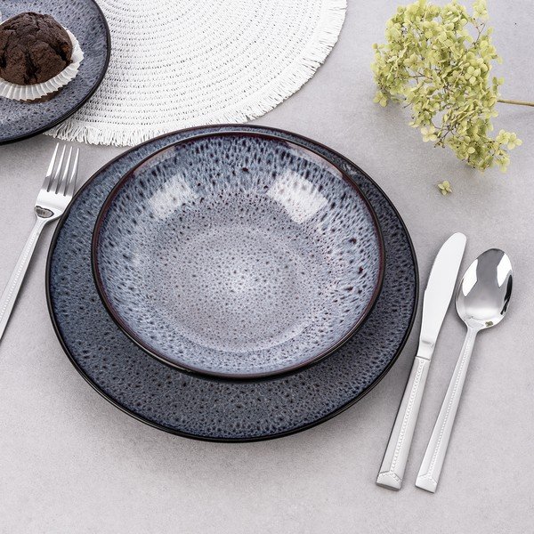 Nerezový příbor 24 ks ve stříbrné barvě Bright – Orion-image-4