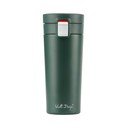 Zelený cestovní termohrnek Vialli Design Fuori, 400 ml