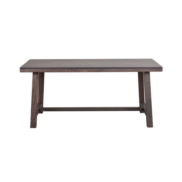 Tmavě hnědý dubový jídelní stůl Rowico Brooklyn, 170 x 95 cm-image-3