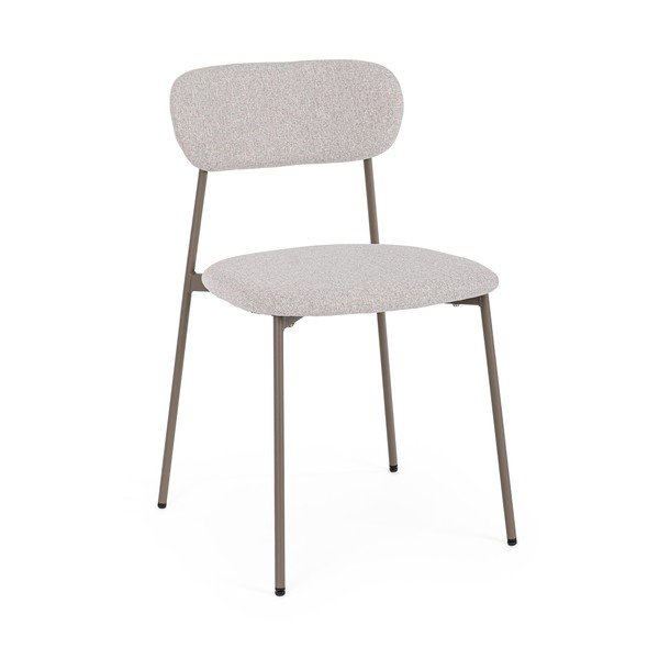 Světle hnědá čalouněná jídelní židle Inka – Yes Everyday