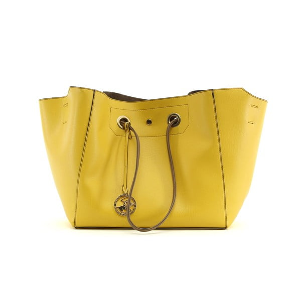 Kabelka Beverly Hills Polo Club 01 - Yellow/Mink