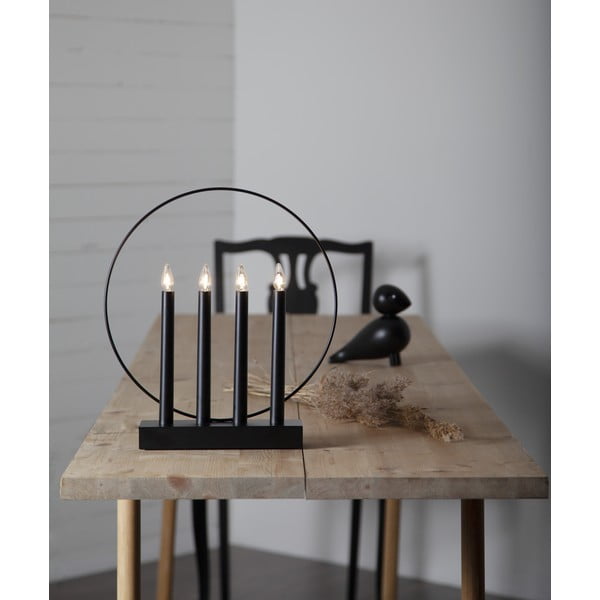 Černá světelná dekorace Glossy – Star Trading-image-2