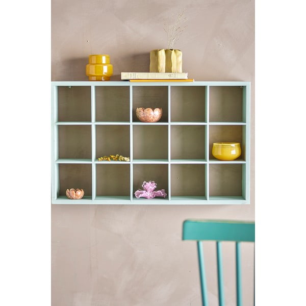 Světle zelená patrová police z jedlového dřeva 67 cm Preston – Bloomingville-image-1