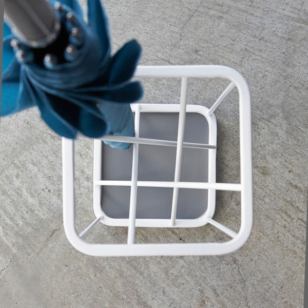 Bílý stojan na deštníky YAMAZAKI Square-image-1