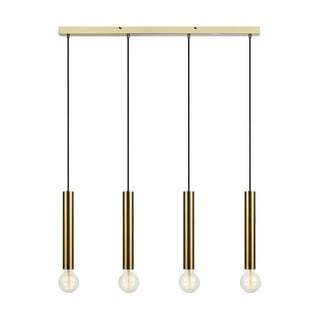 Závěsné stropní svítidlo ve zlaté barvě Markslöjd Sencillo, délka 107,5 cm