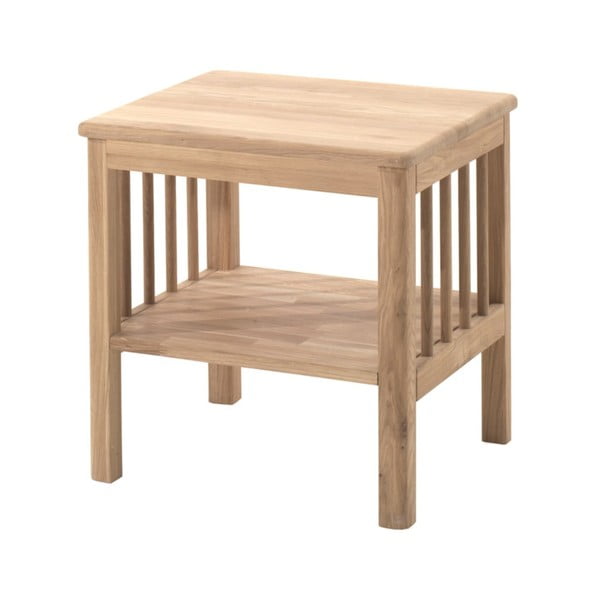 Dětský noční stolek z dubového dřeva v přírodní barvě Forrest – Vipack