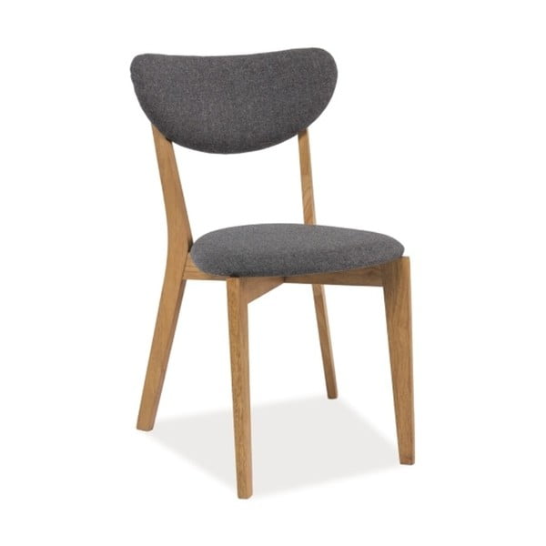 Polstrovaná jídelní židle z dubového dřeva Signal Andre