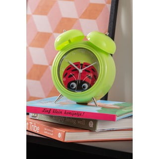 Dětský budík ø 15 cm Peekaboo Ladybug – Karlsson