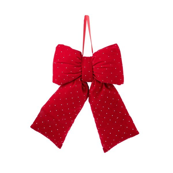 Látková závěsná vánoční dekorace 28 cm Ribbon – Brandani