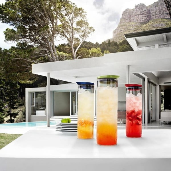 Karafa na vodu 1l, červená-image-1