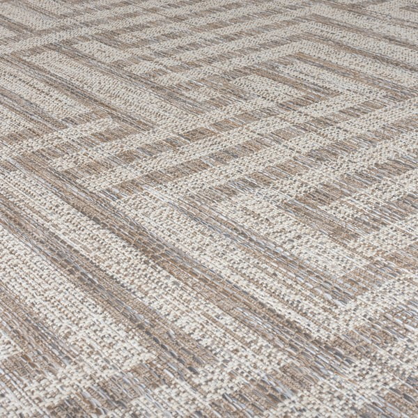 Šedo-béžový venkovní koberec 290x200 cm Salerno - Flair Rugs-image-2