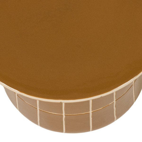 Keramický kulatý odkládací stolek ø 38 cm Plu – WOOOD-image-3