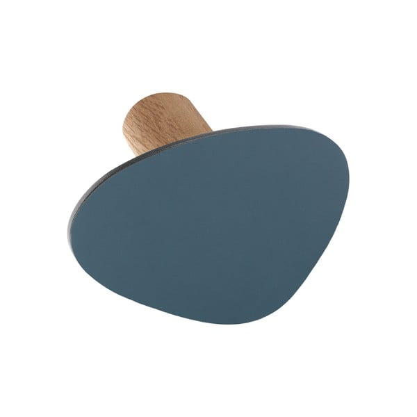 Modrý nástěnný ocelový háček Dot S Nupo – LIND DNA