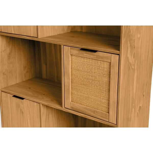 Knihovna z borovicového dřeva Marckeric Natasha-image-1