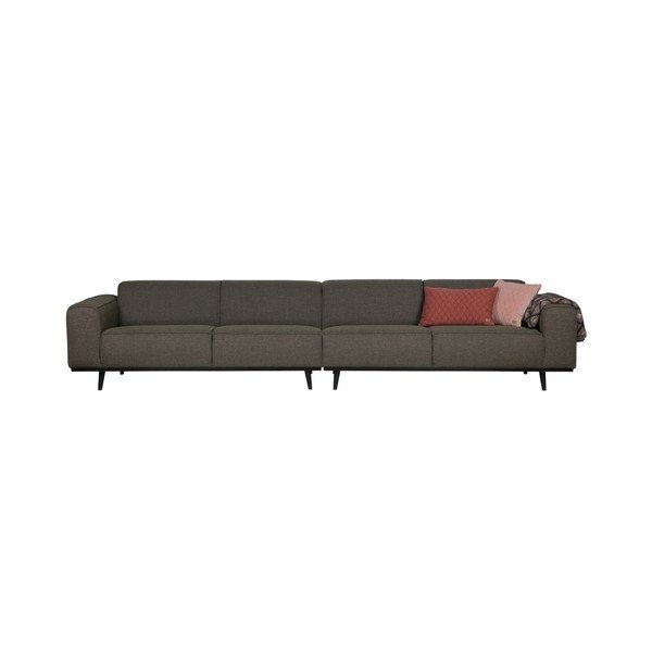 Zelená čtyřmístná pohovka BePureHome Statement, délka 372 cm-image-2