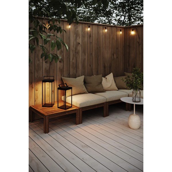 Černá venkovní solární LED lucerna na USB (výška 42 cm) Pure – Markslöjd-image-3