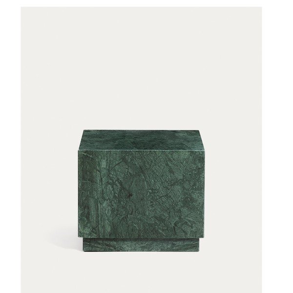 Mramorový odkládací stolek 40x40 cm Sorein – Kave Home-image-3