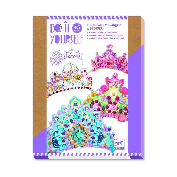 Set pro výrobu 4 korunek Djeco Princess-image-2