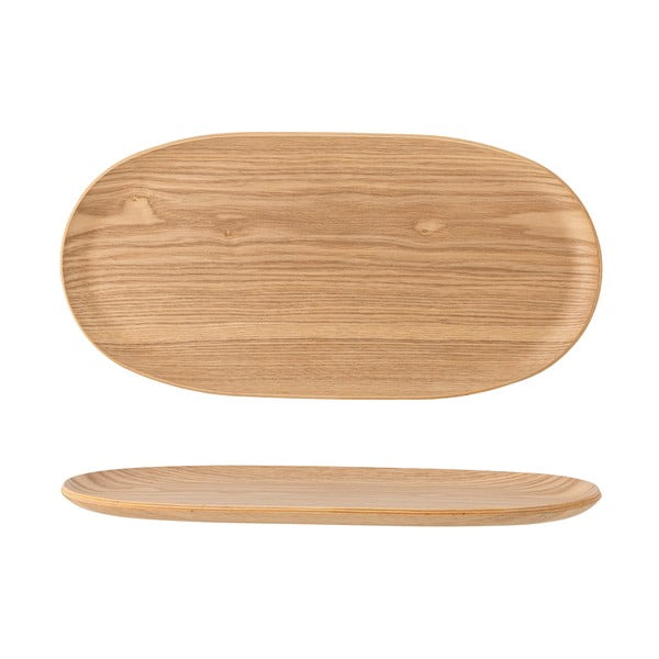 Dekorativní tác z dubového dřeva 15x31 cm Leyton – Bloomingville-image-3