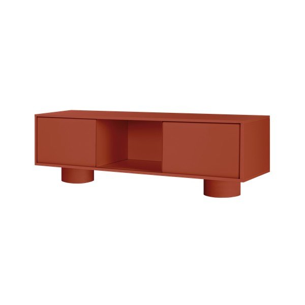 TV stolek v terakotové barvě 160x48x42 cm Taro – noo.ma