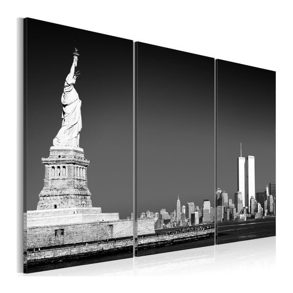 Vícedílný obraz na plátně Artgeist Statue of Liberty, 60 x 40 cm