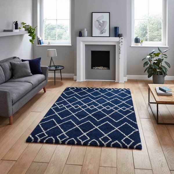 Tmavě modrý koberec 120x170 cm Royal Nomadic – Think Rugs-image-1