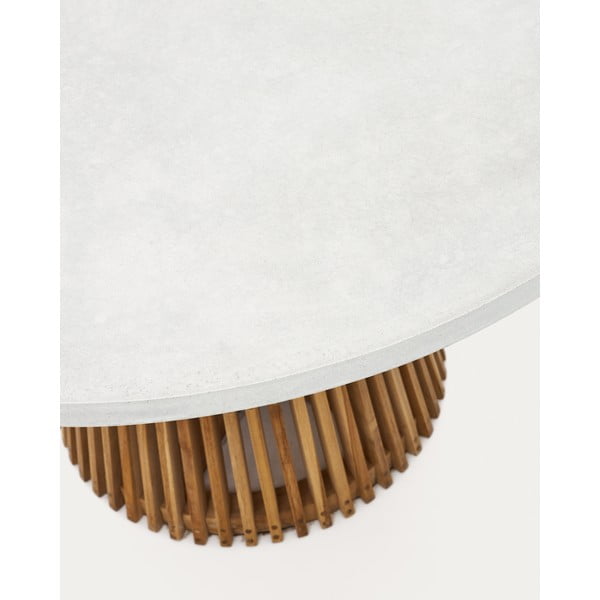 Kulatý zahradní jídelní stůl ø 120 cm Alcaufar – Kave Home-image-3