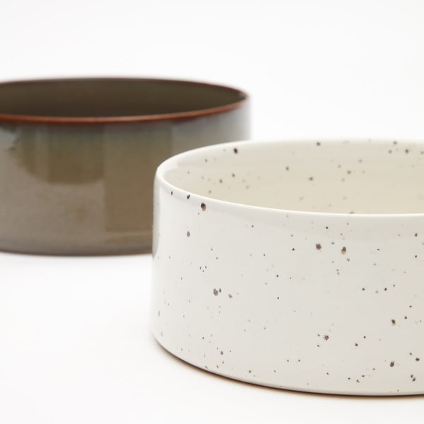 Keramické misky v sadě 2 ks pro psy ø 14 cm Dumbi - Kave Home-image-1