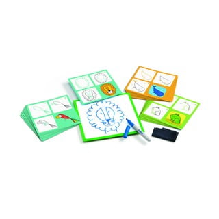 Kreativní sada Djeco Step By Step Zvířátka