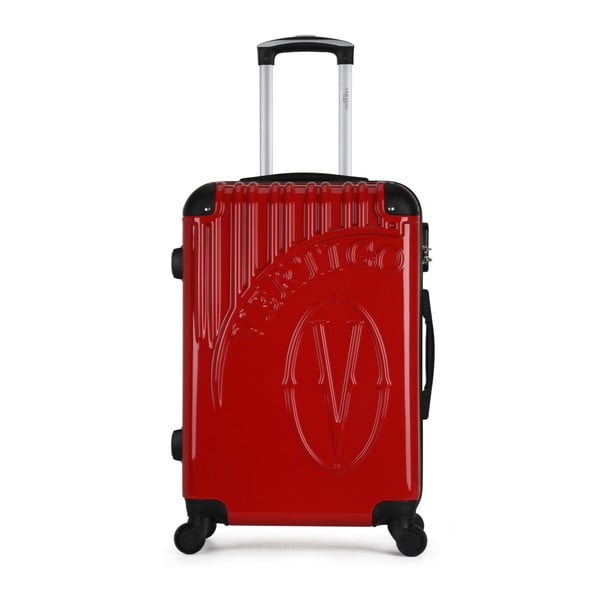 Červený cestovní kufr na kolečkách VERTIGO Valise Grand Format Duro, 36 l