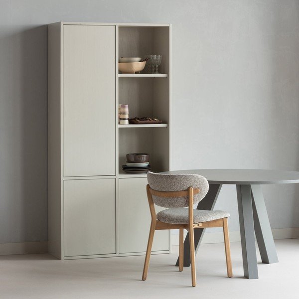 Kulatý jídelní stůl z dubového dřeva ø 129 cm Rhonda – WOOOD-image-1