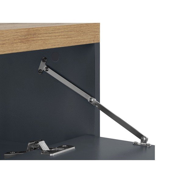 Antracitová skříňka pod umyvadlo v dekoru dubu 60x57 cm Thessa – Støraa-image-3