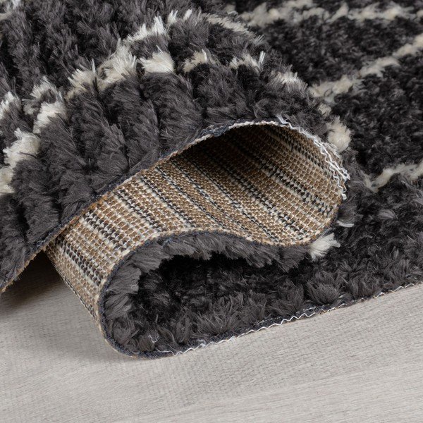 Černý koberec 160x230 cm Aisha – Flair Rugs-image-2