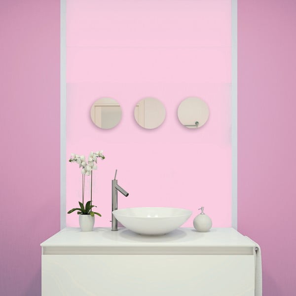 Nástěnná zrcadla v sadě 3 ks ø 15 cm – MSV-image-1